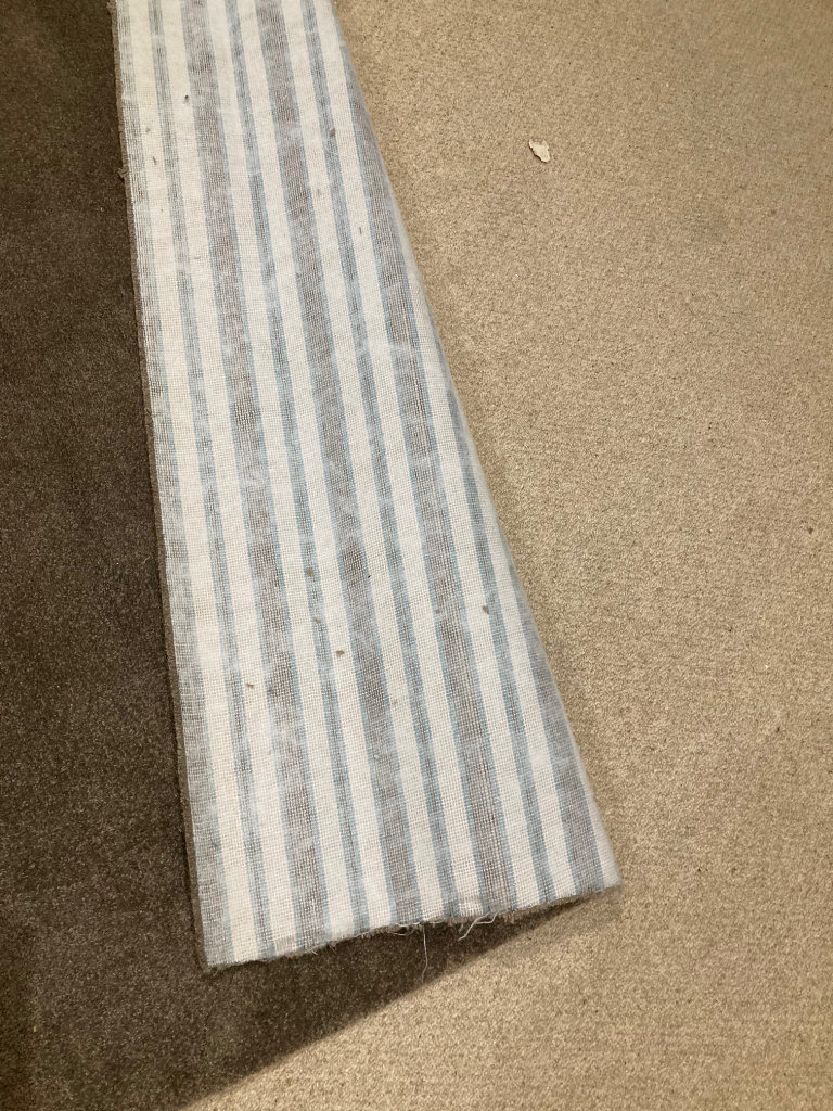 Two pieces of carpet used as rugs very good condition