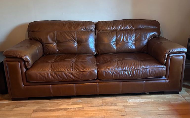 Large Leather sofa 