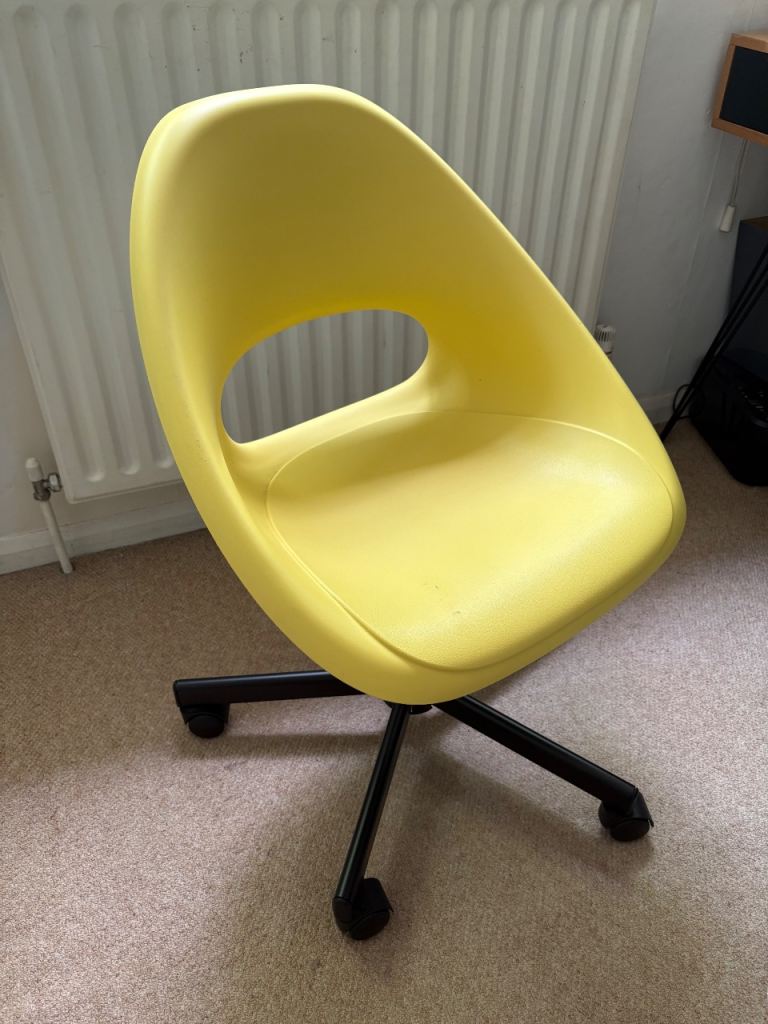 Yellow Swivel Office Chair