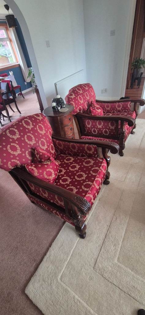 FREE Antique solid wood suite for Sale in Falkirk | Gumtree