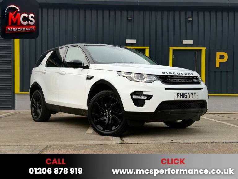 2016 Land Rover Discovery Sport 2.0 TD4 HSE Black SUV 5dr Diesel Auto 4WD Euro 6 (s/s) (180 ps) E...