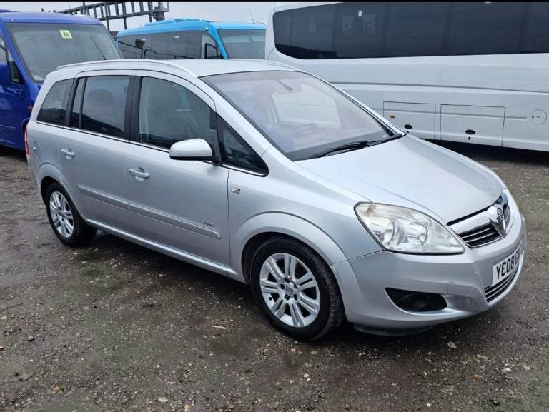2008 Vauxhall Zafira Petrol Manual Hpi Clear 7 Seater