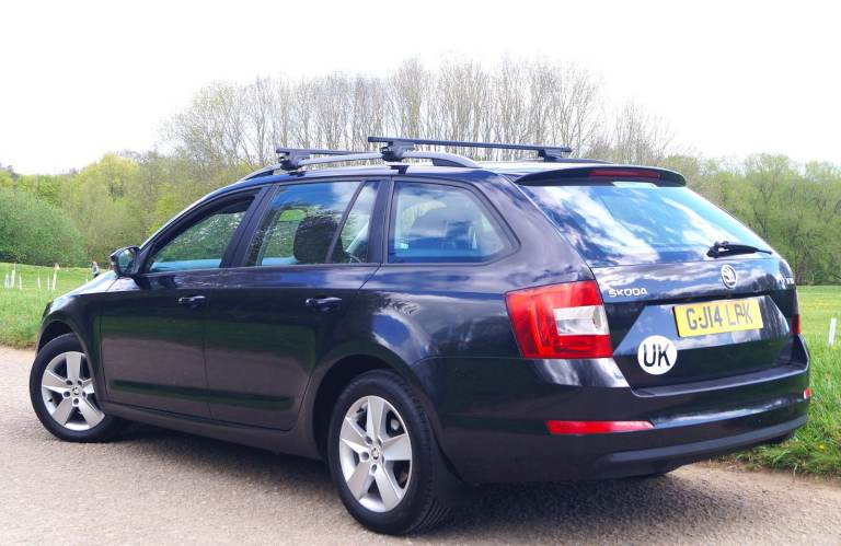 2014 Skoda Octavia 1.6TDI Se DSG Auto 📢TAX £20✔ 12-MOT Estate 16"Black