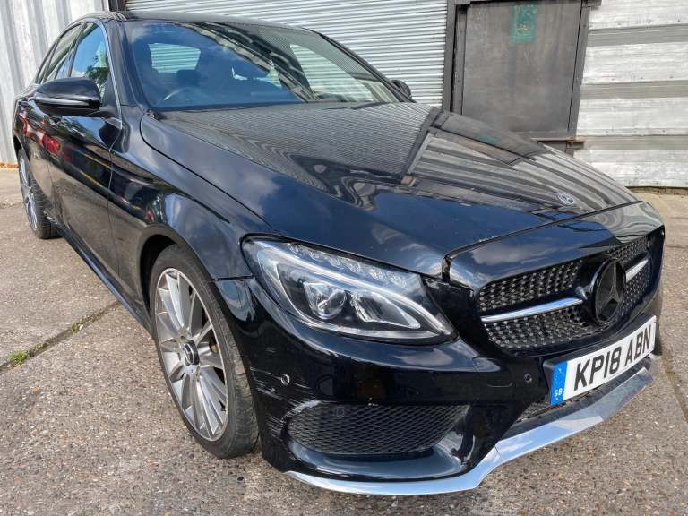2018 18 REG MERCEDES C CLASS C200 AUTO AMG 1.6TDi DAMAGED REPAIRABLE SALVAGE