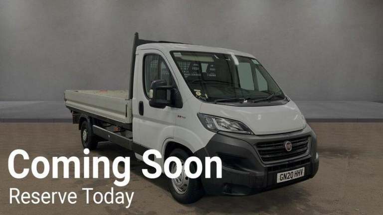 2020 Fiat Ducato 2.3 MultiJetII 35 Maxi M H1 Euro 6 2dr Manual Dropside Diesel Manual