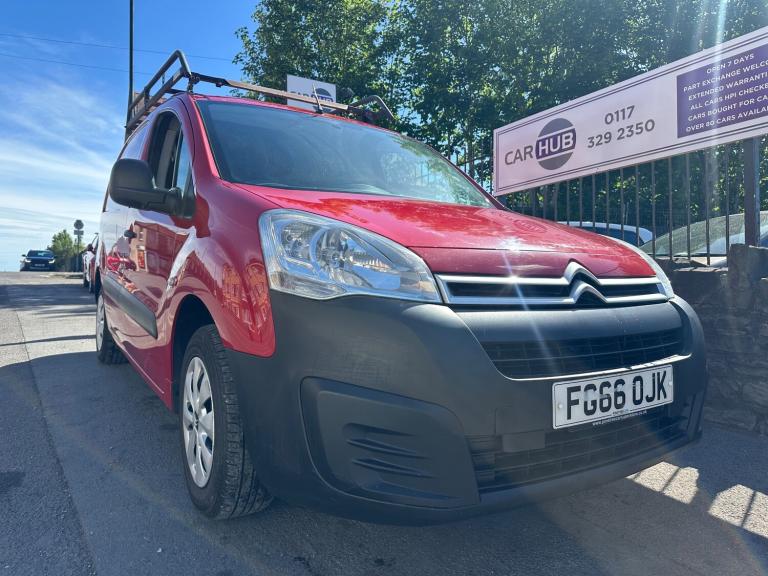 2016 Citroen Berlingo 1.6 BlueHDi 850 X Panel Van 4dr Diesel Manual L1 (112