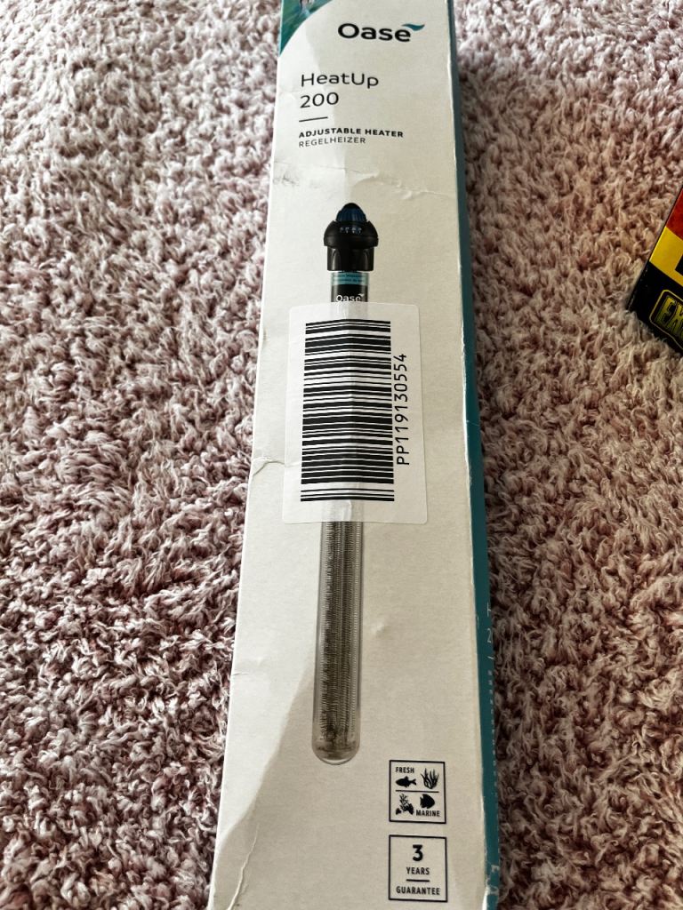 Oase heat up 200 water heater