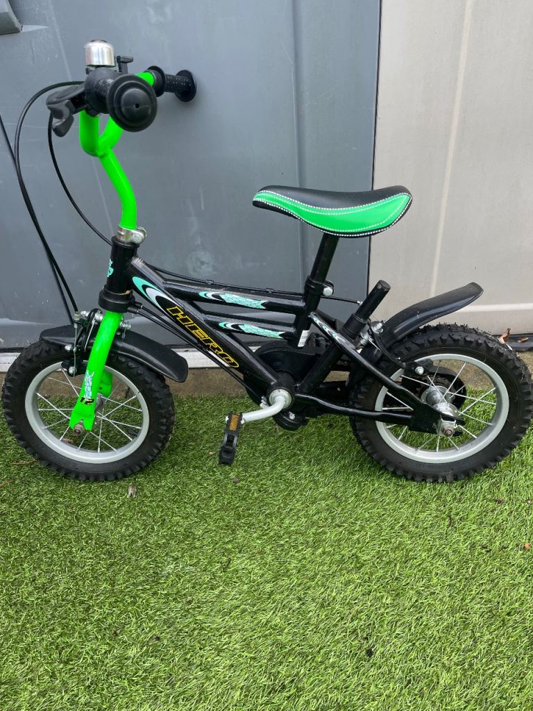 Nitro Kids Bike - Black and Green, Good Condition