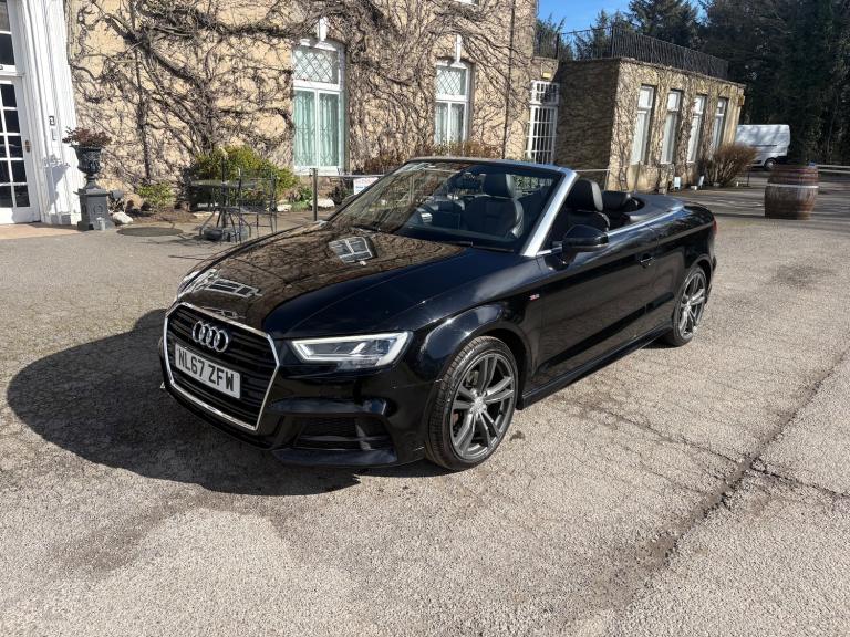 2017 Audi A3 Cabriolet 1.6 TDI S line Convertible 2dr Diesel Manual Euro 6