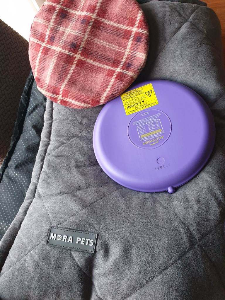 Self Heating Mora Pet Bed Large + Scottie All Night Hot Bottle