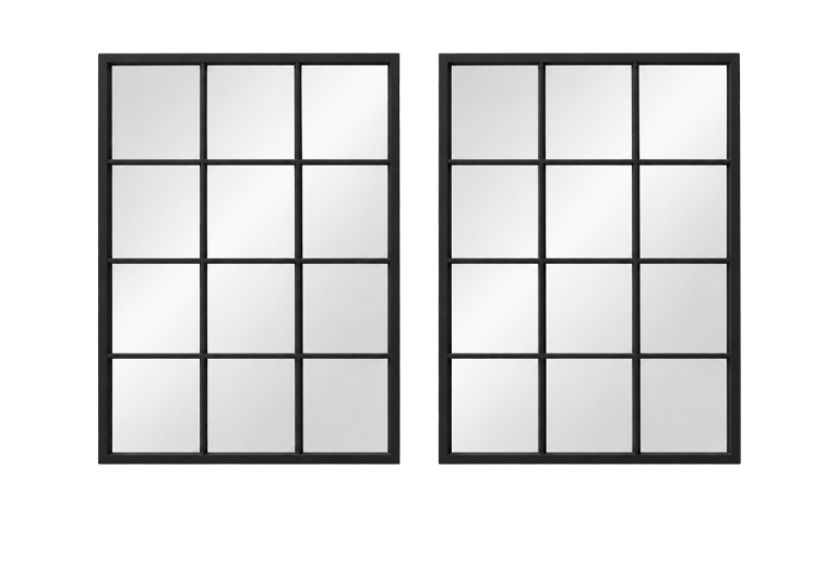 2 x BNIB Large Garden Trading Indoor / Outdoor Fulbrook Mirrors 120 x 80 cm