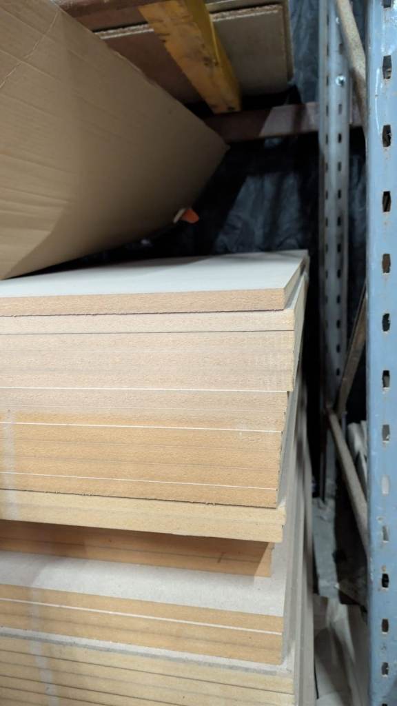 MDF (STD) BOARD 18MM 8x4FT ONLY £21.25! KA20 3LR