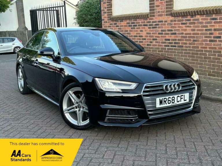 2018 Audi A4 1.4T FSI S Line 4dr S Tronic [Leather/Alc] SALOON PETROL Automatic