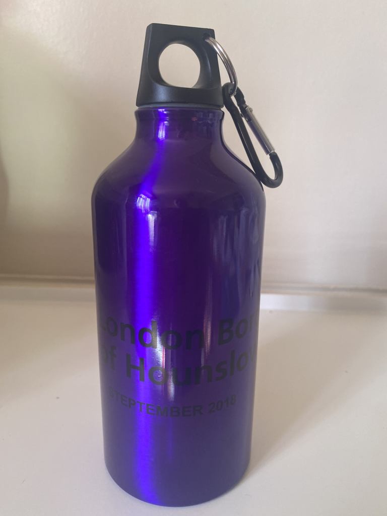 Water drink bottle .  