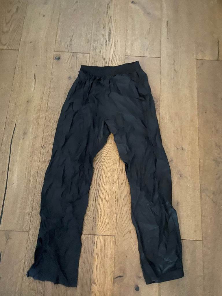 Mountain Warehouse Black Waterproof Overtrousers - UK 10, Great Condition