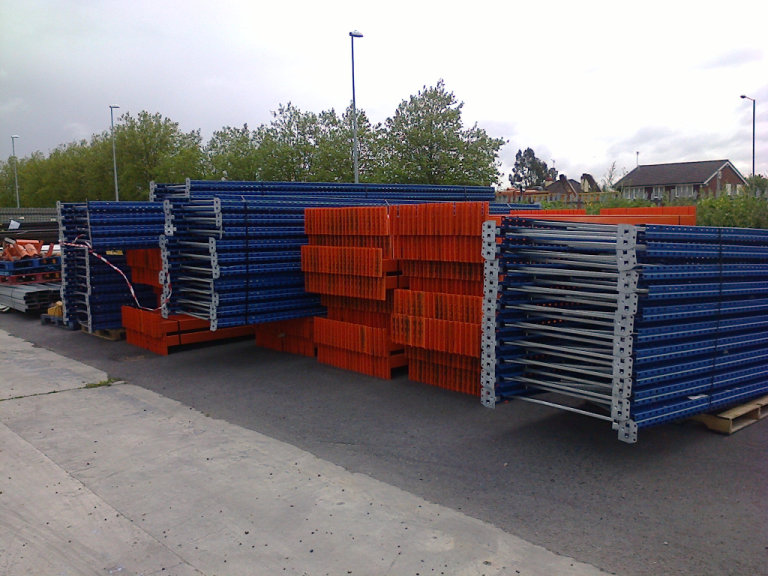 Palllet racking we dismantle install buy and sell cheapest in uk
