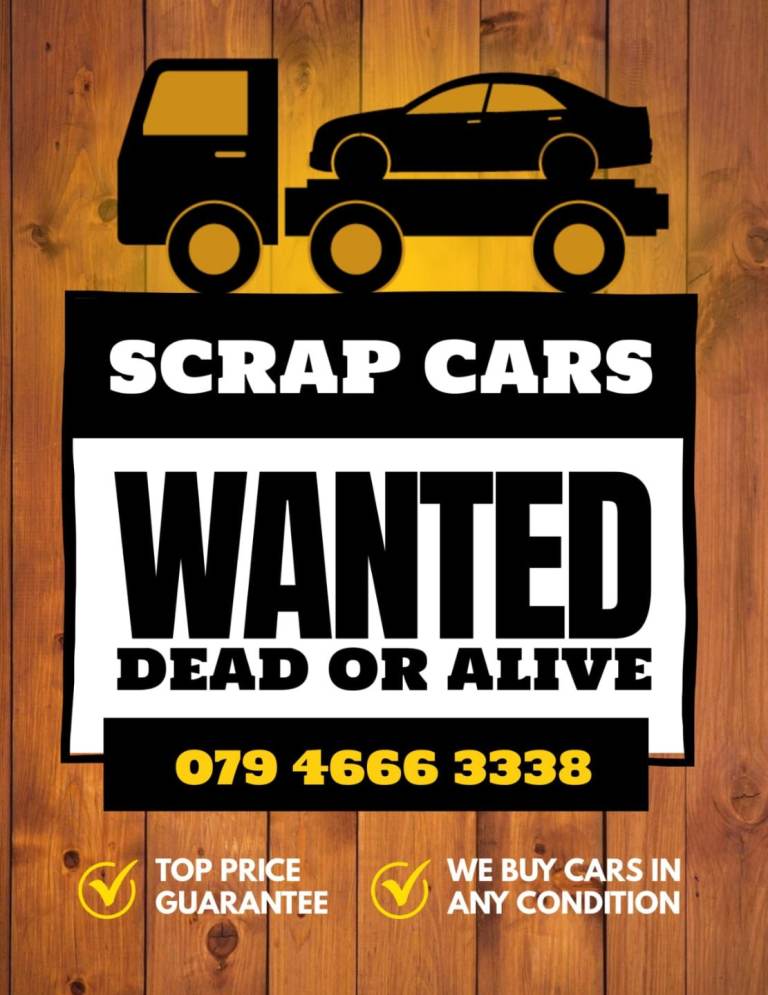 Scrap cars