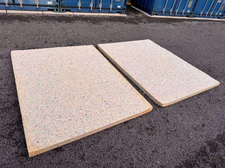  2 x Firm / Chip/ Reconstituted Foam Sheet Foam 200/150 cm possible delivery 