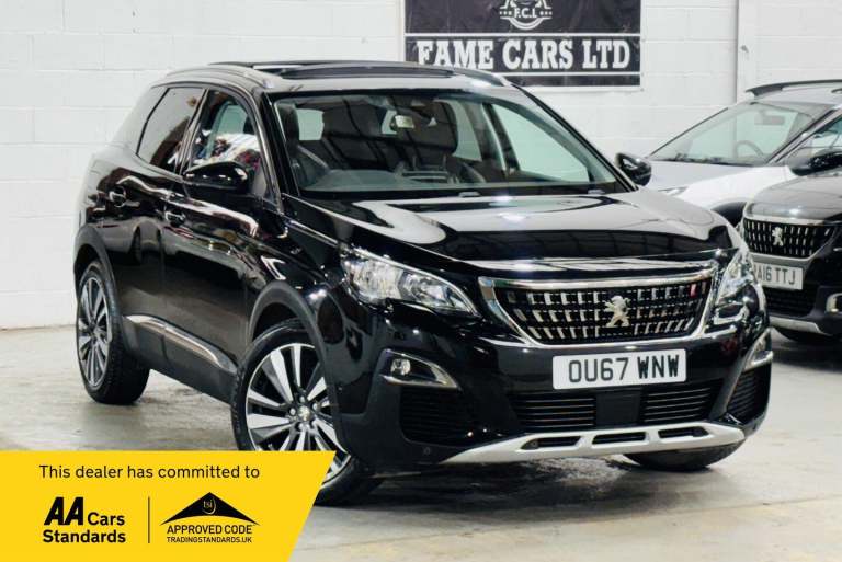 2017 Peugeot 3008 1.2 PureTech Allure EAT Euro 6 (s/s) 5dr HATCHBACK Petrol Automatic