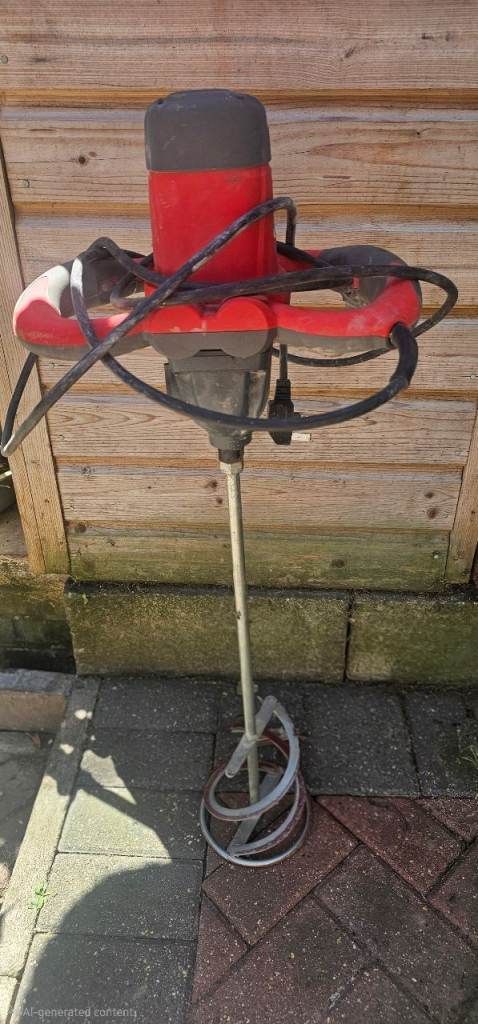 TECMIX TM plaster paddle mixer
