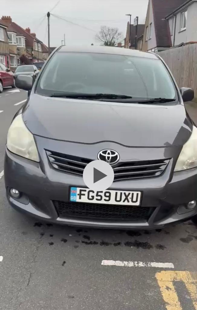 Toyota, VERSO, MPV, 2009, Manual, 1598 (cc), 5 doors