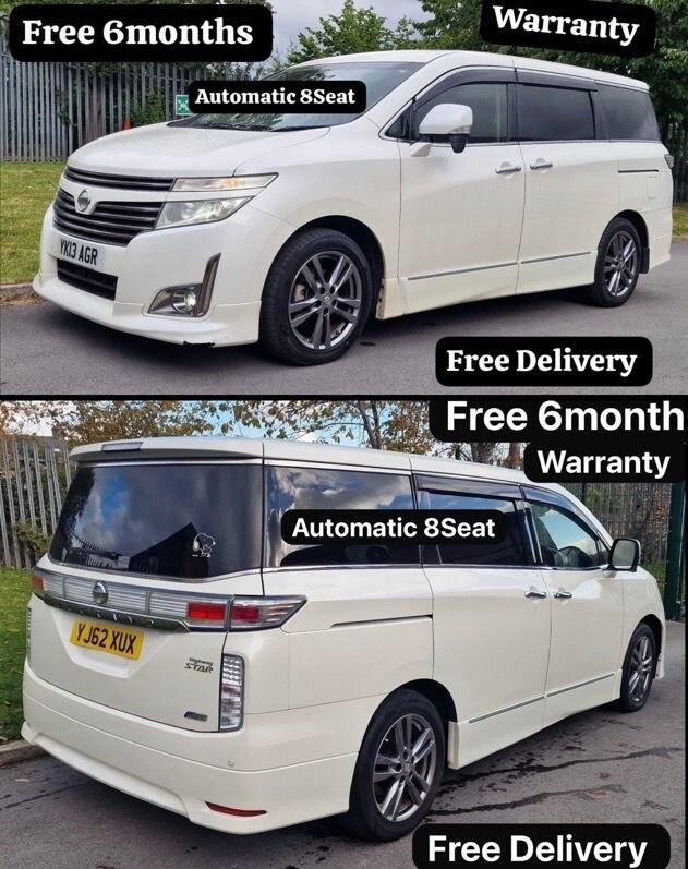 2013 Nissan Elgrand Luxury 7 Seater  Estate Petrol Automatic