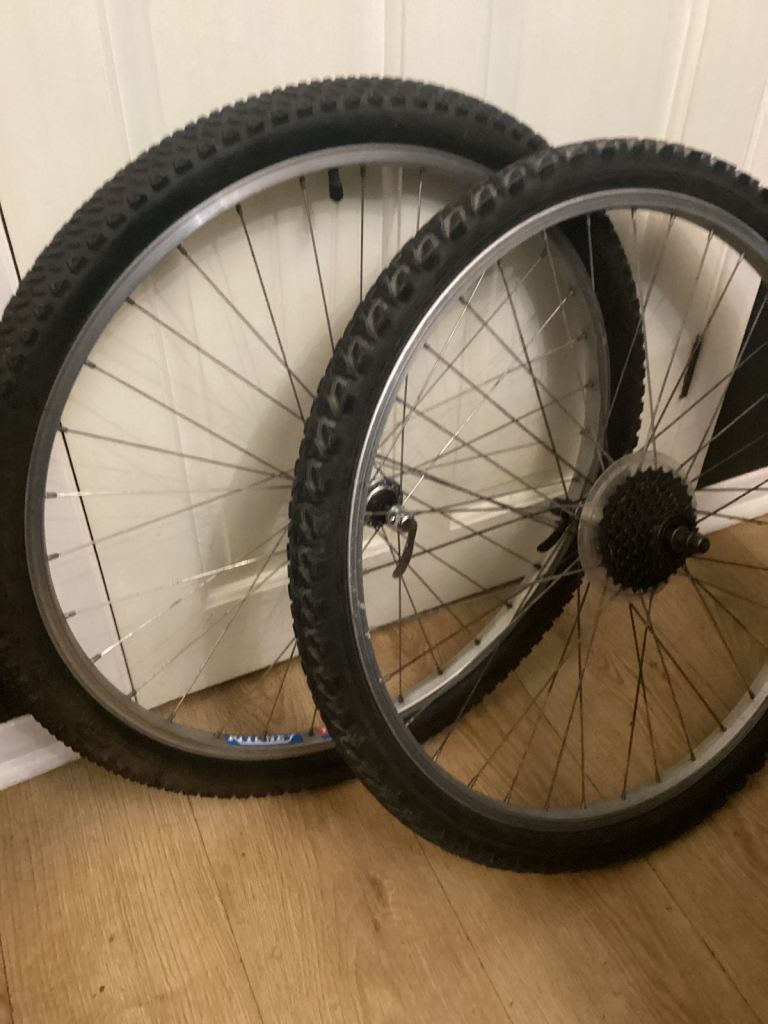 image for Mountain bike wheels& tyres