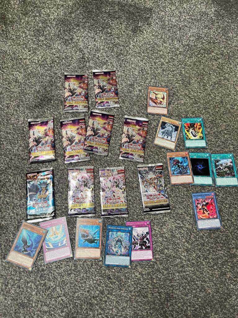 Yu- gi-oh card bundle around 70 cards