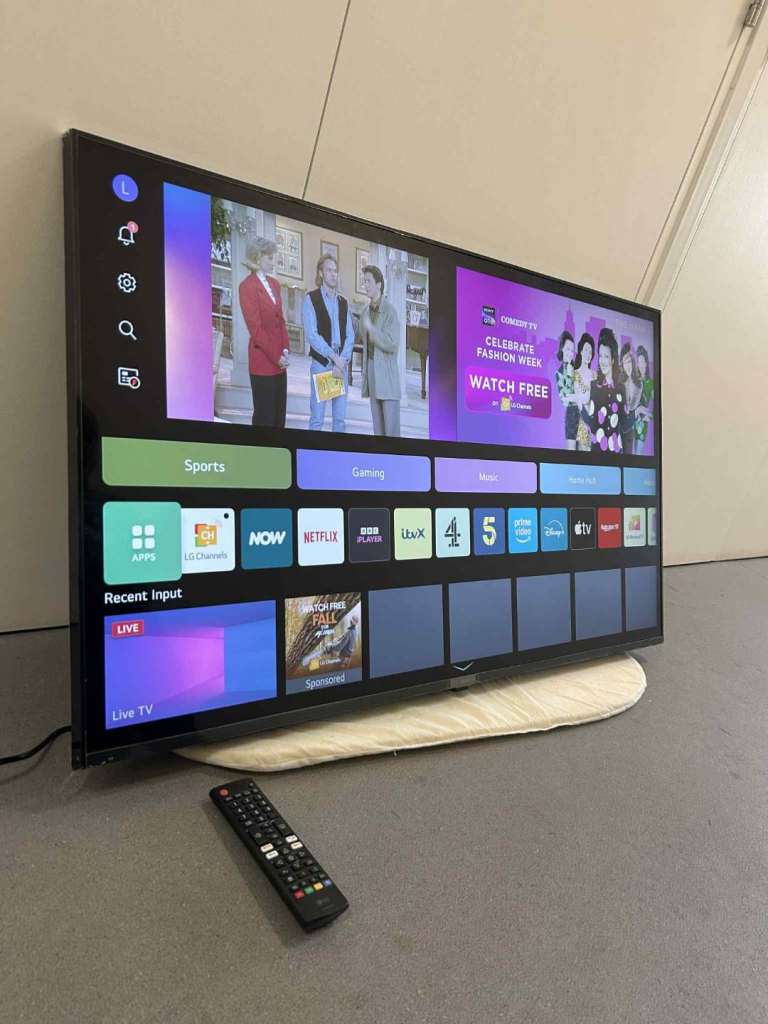 50"LG 4K ULTRA HD SMART WIFI LED TV PERFECT WORKING 160£