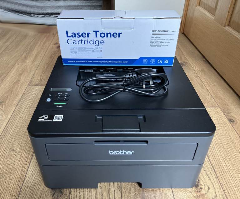 Brother HL-L2375DW Laser Printer with WiFi + New Toner – Very Cheap to Run