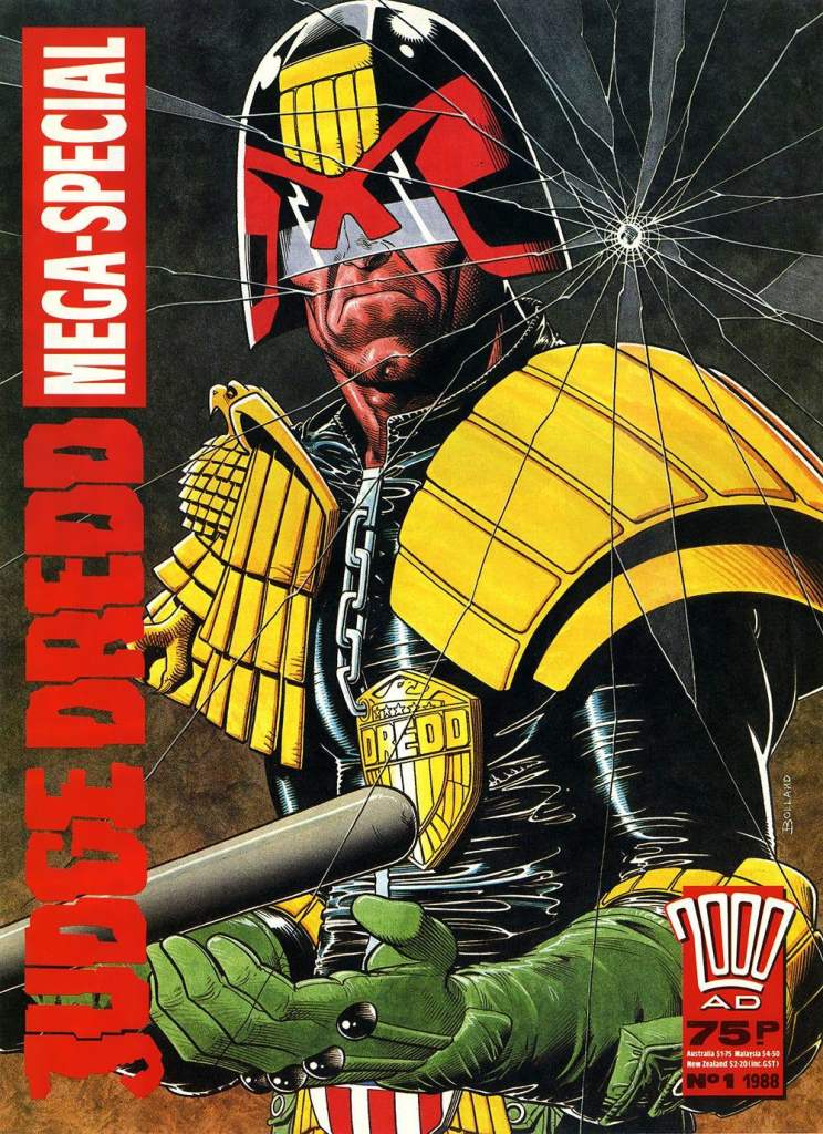 Judge Dredd 8 Mixed Bundle Comic Book Magazines Mega-Special 2000AD Collection