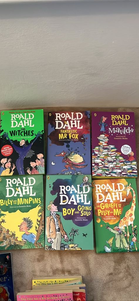 Roald Dahl Books x 6