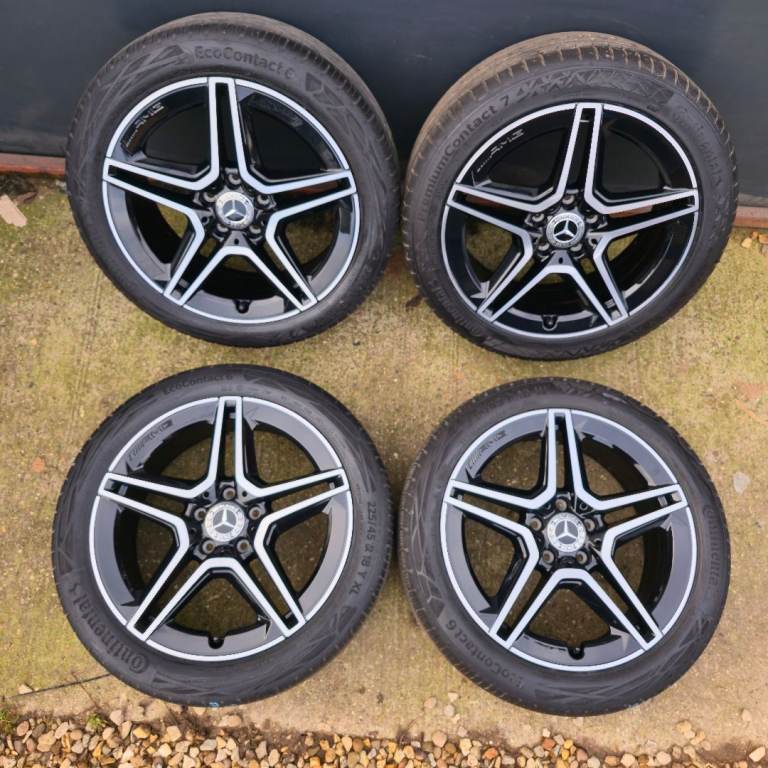Genuine Mercedes A Class AMG 18" Alloy Wheels W177 A1774011500 Night CLA B Class