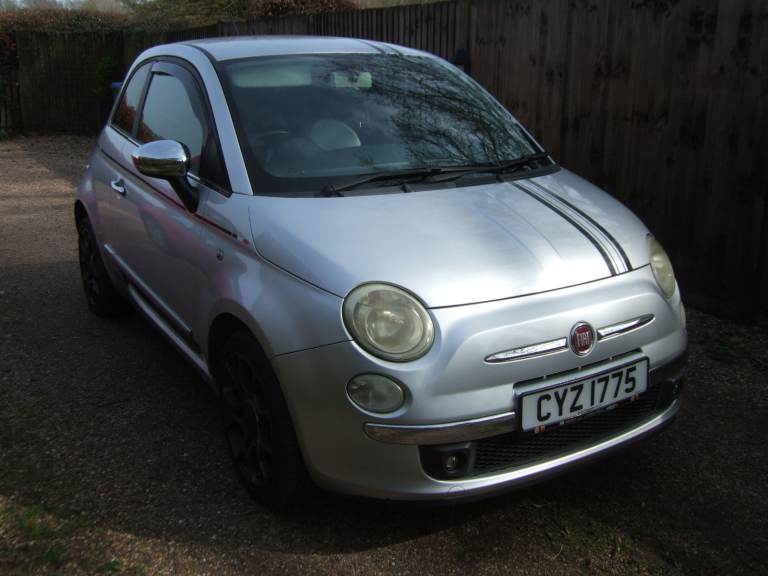 2009 FIAT 500 1.4 SPORT 3 DOOR HATCHBACK, 6 SPEED MANUAL GEARBOX, PETROL, ULEZ EXCEMPT,