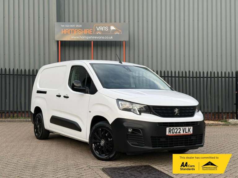 2022 Peugeot Partner 1.5 BlueHDi 850 Professional Long Crew Van Double Cab 6dr Diesel Manual LWB ...