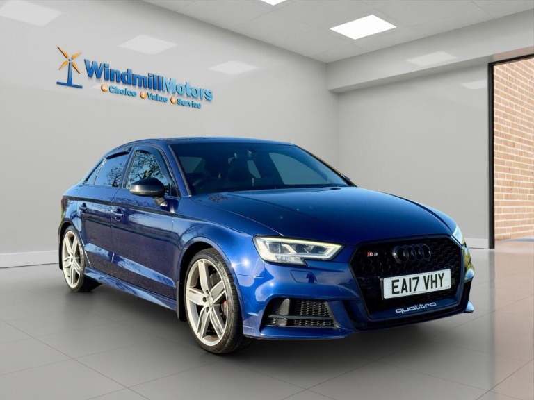 2017 Audi S3 2.0 TFSI Black Edition S Tronic quattro Euro 6 (s/s) 4dr SALOON Petrol Automatic