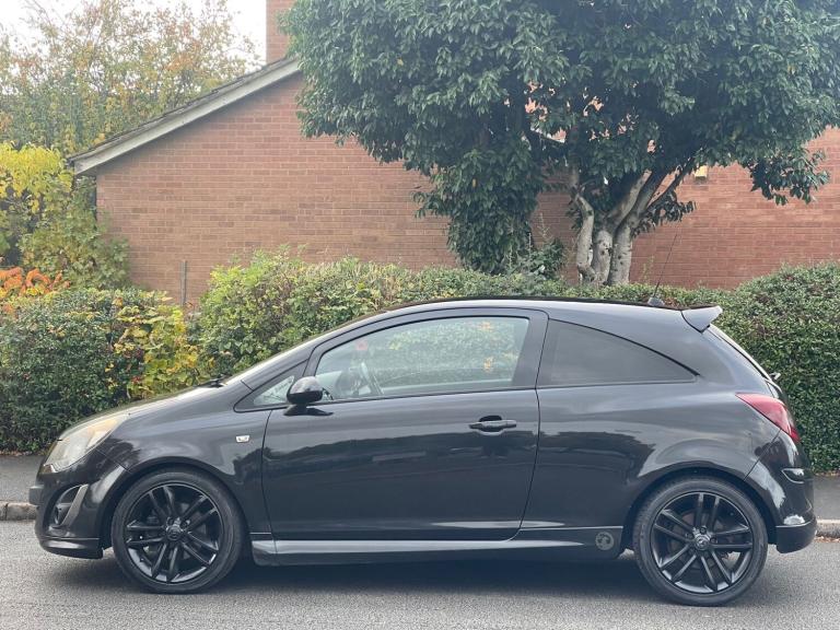 2013 VAUXHALL CORSA 1.4T BLACK EDITION**HPI CLEAR - LONG MOT - IDEAL FIRST CAR**