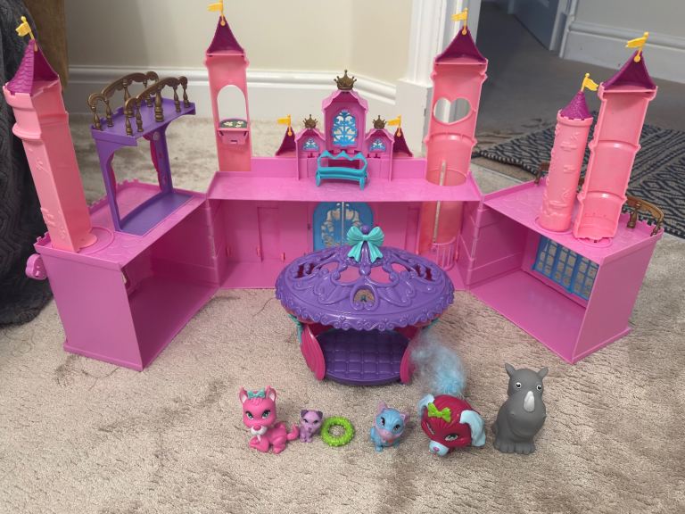 The Enchanted Castle with Creatures And An Accessory Place
