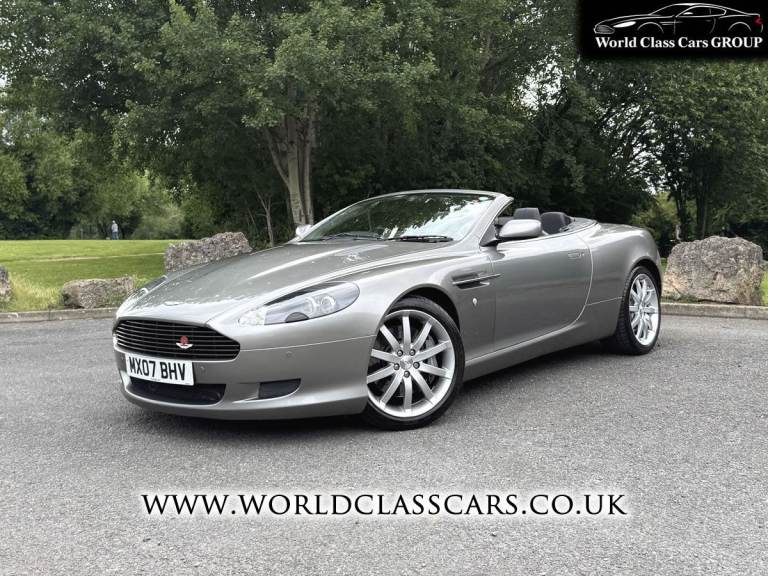 Aston Martin DB9 6.0 V12 Volante 450bhp Convertible Auto Touchtronic 2007