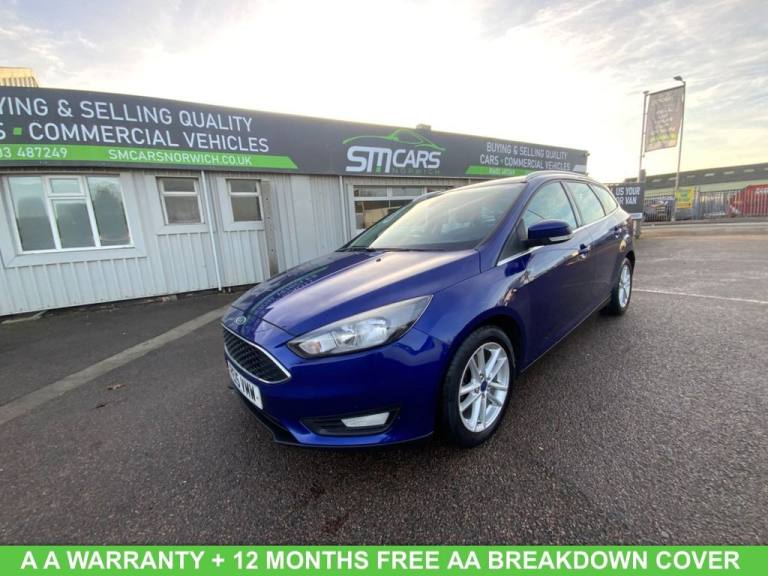 2015 Ford Focus 1.6 TDCi Zetec Estate 5dr Diesel Manual Euro 5 (s/s) (115 ps) Estate Diesel Manual