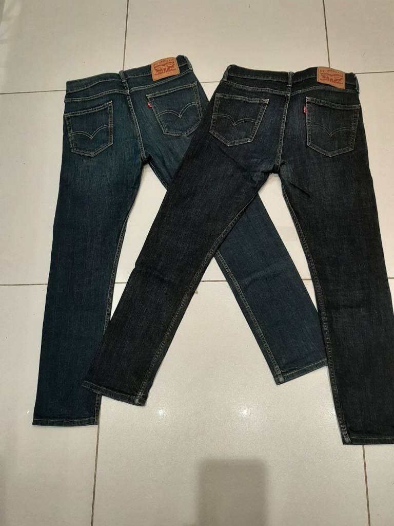 LEVI 510 JEANS (X2) IN VERY GOOD CONDITION 