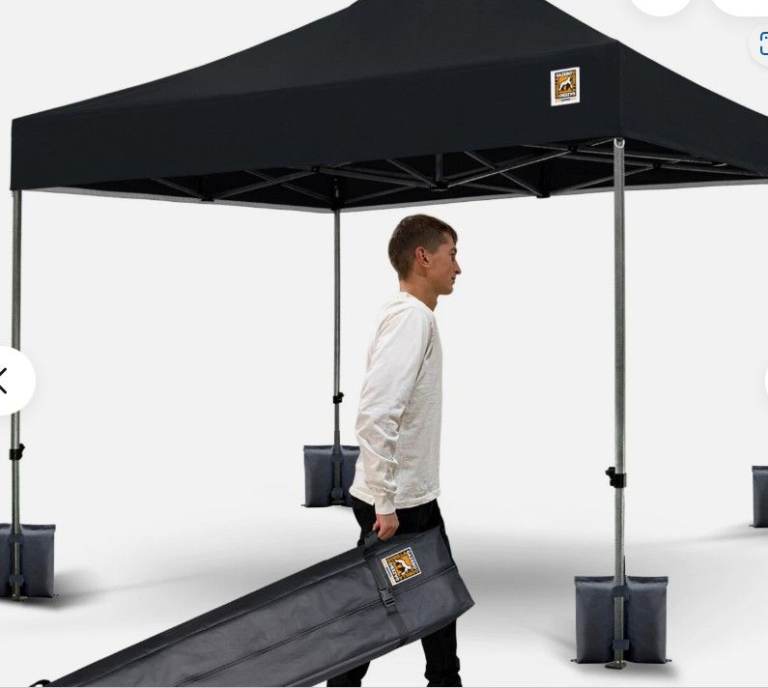GORILLA GAZEBO Pop Up 3x3m Heavy Duty Waterproof Commercial Grade