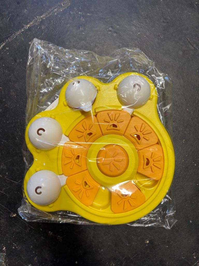 New Yellow Pet Puzzle Toy for Dogs or Cats