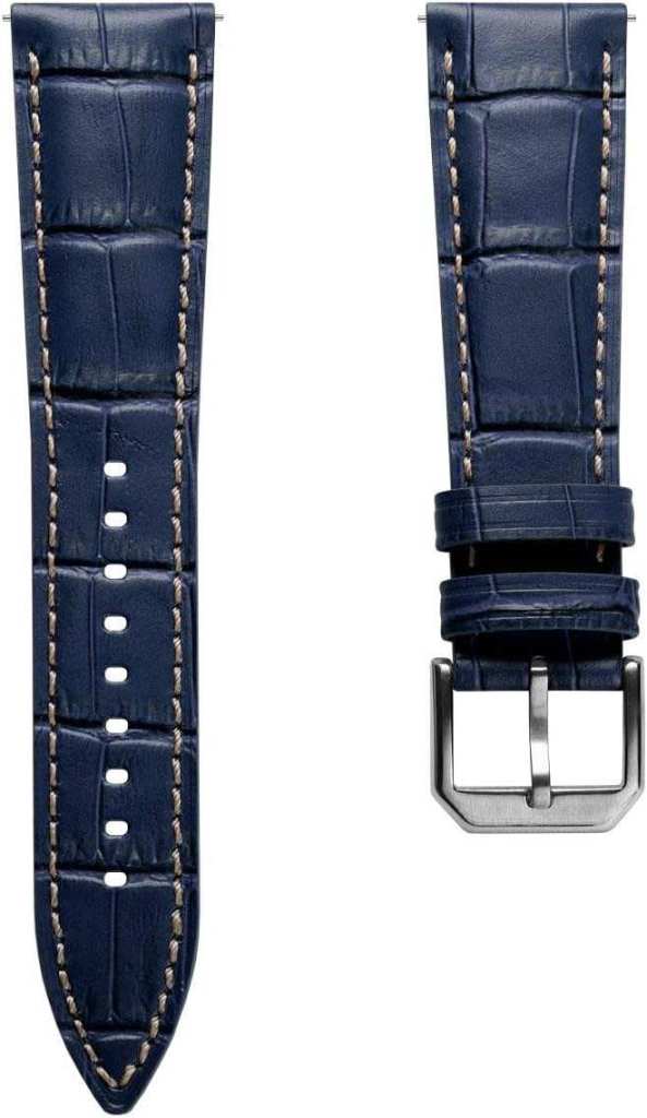WatchGecko Carolina Gator / Genuine Leather Watch Strap / 22mm / DBL / BRAND NEW