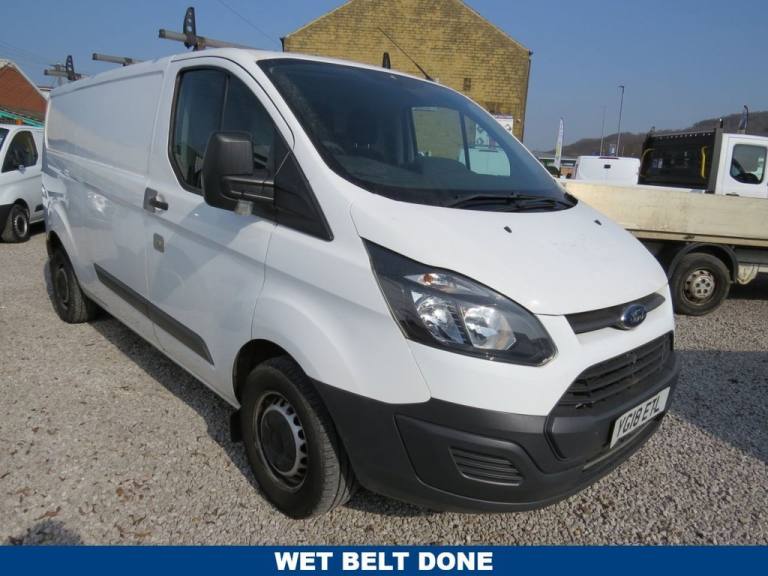 2018 Ford Transit Custom 290 2.0TDCI 105PS L2 H1 EURO 6 LWB VAN WITH 3 BAR ROOF RACK AND LADDER R...