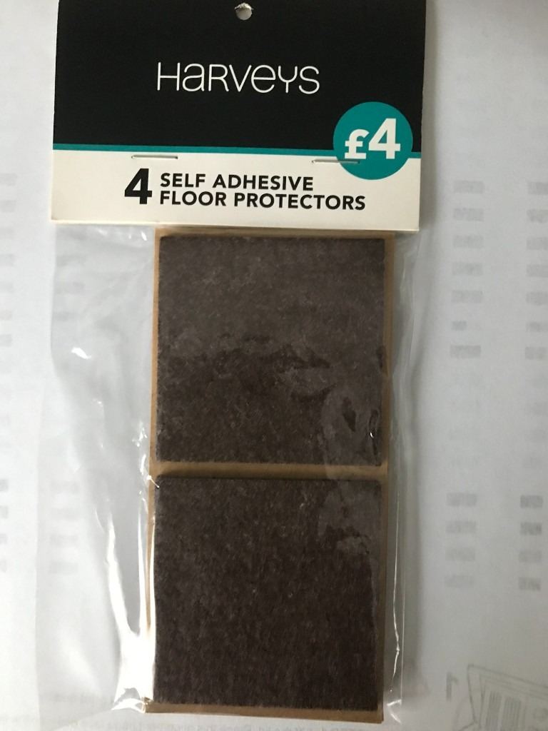 image for 4  SELF ADHESIVE FLOOR PROTECTORS