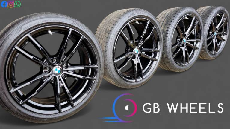 Genuine BMW 791M 19" Shadow Edition Alloy Wheels 3 4 Series G20 G21 G22 Msport