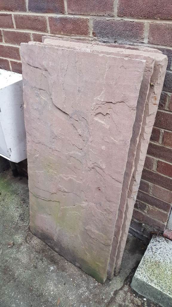 4x York Stone slabs