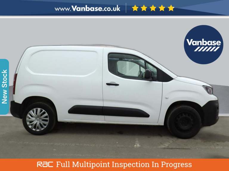 2022 Peugeot Partner 1.5 BlueHDi 1000 Professional Premium Standard Panel Van 5dr Diesel Manual  ...