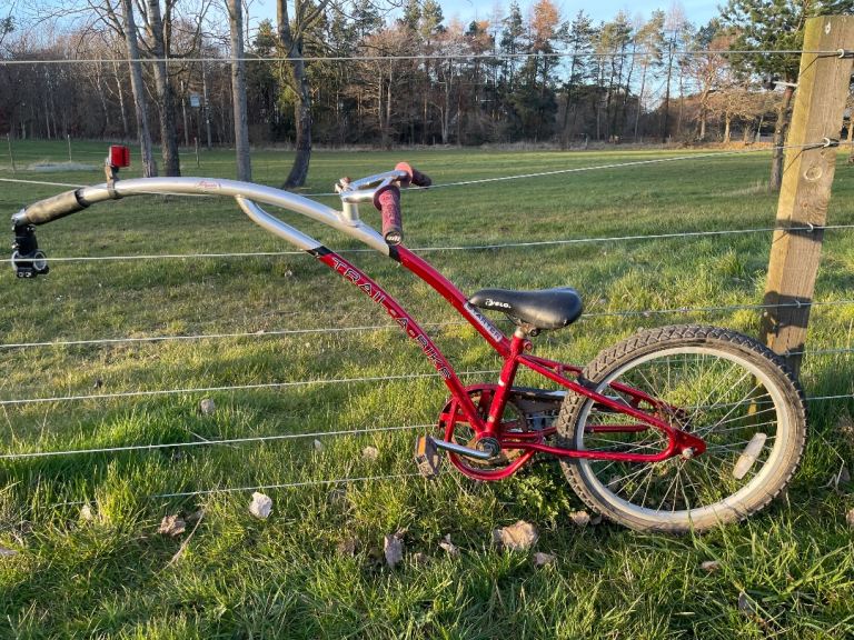Tag along bike